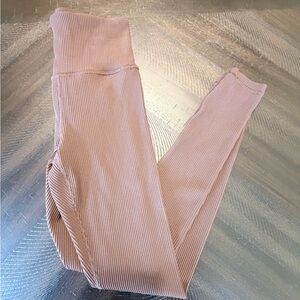 Athleta Elation Rib Tights XXS in Brown EUC